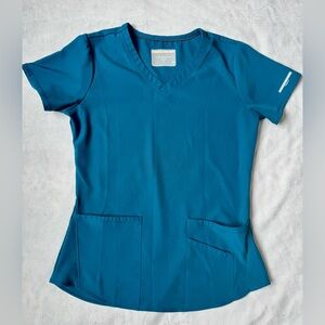 Sketchers by Barco Scrub Top - Breeze 3-pocket V-neck - Bahama - Small